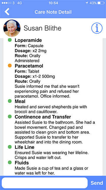 Care Notes homecare OpenPASS care-notes-homecare-openpass